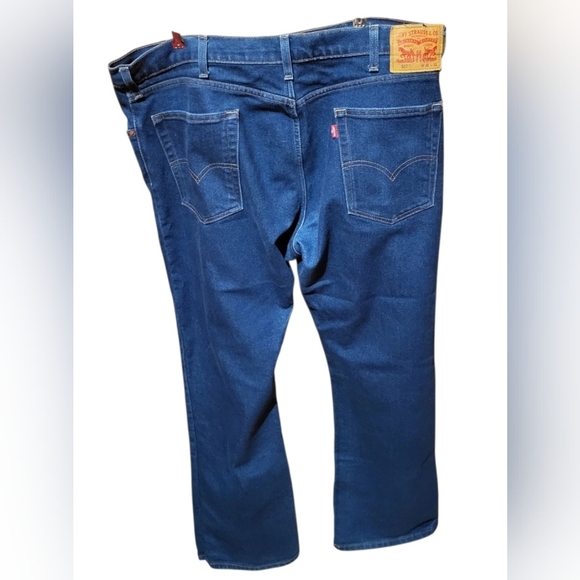 Levi 517 Mens Denim Blue Jeans Size 42x32 - Picture 2 of 7